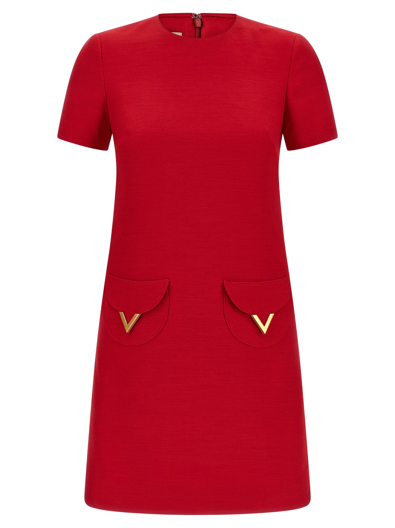 Valentino Valentino Garavani V Gold Dress Size XS / US 0-2 / IT 36-38 - 1 Thumbnail