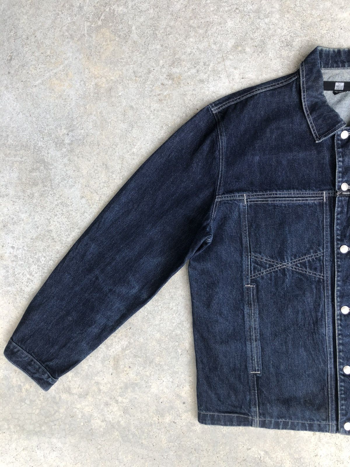 Marithe + Francois Girbaud Marithe Francois Girbaud Denim Jacket Baggy Size US XL / EU 56 / 4 - 3 Thumbnail