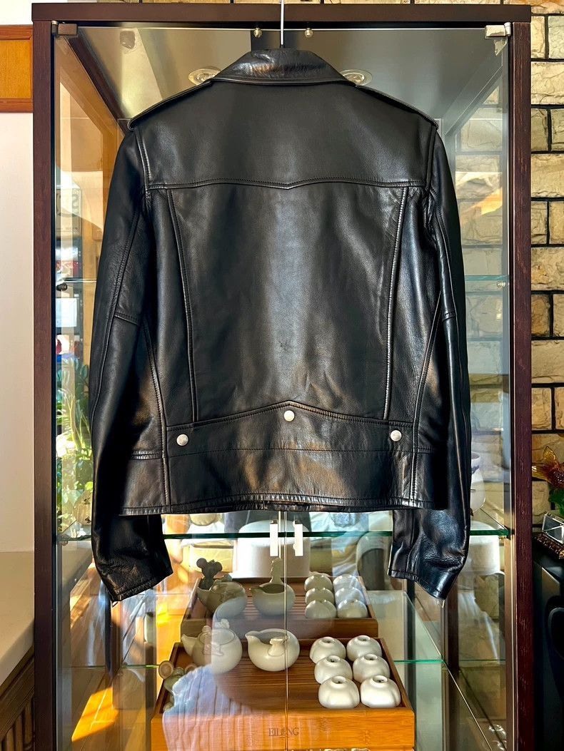 Saint Laurent Paris Saint Laurent Paris 13ssL01 locomotive leather jacket-2506 Size US M / EU 48-50 / 2 - 4 Thumbnail