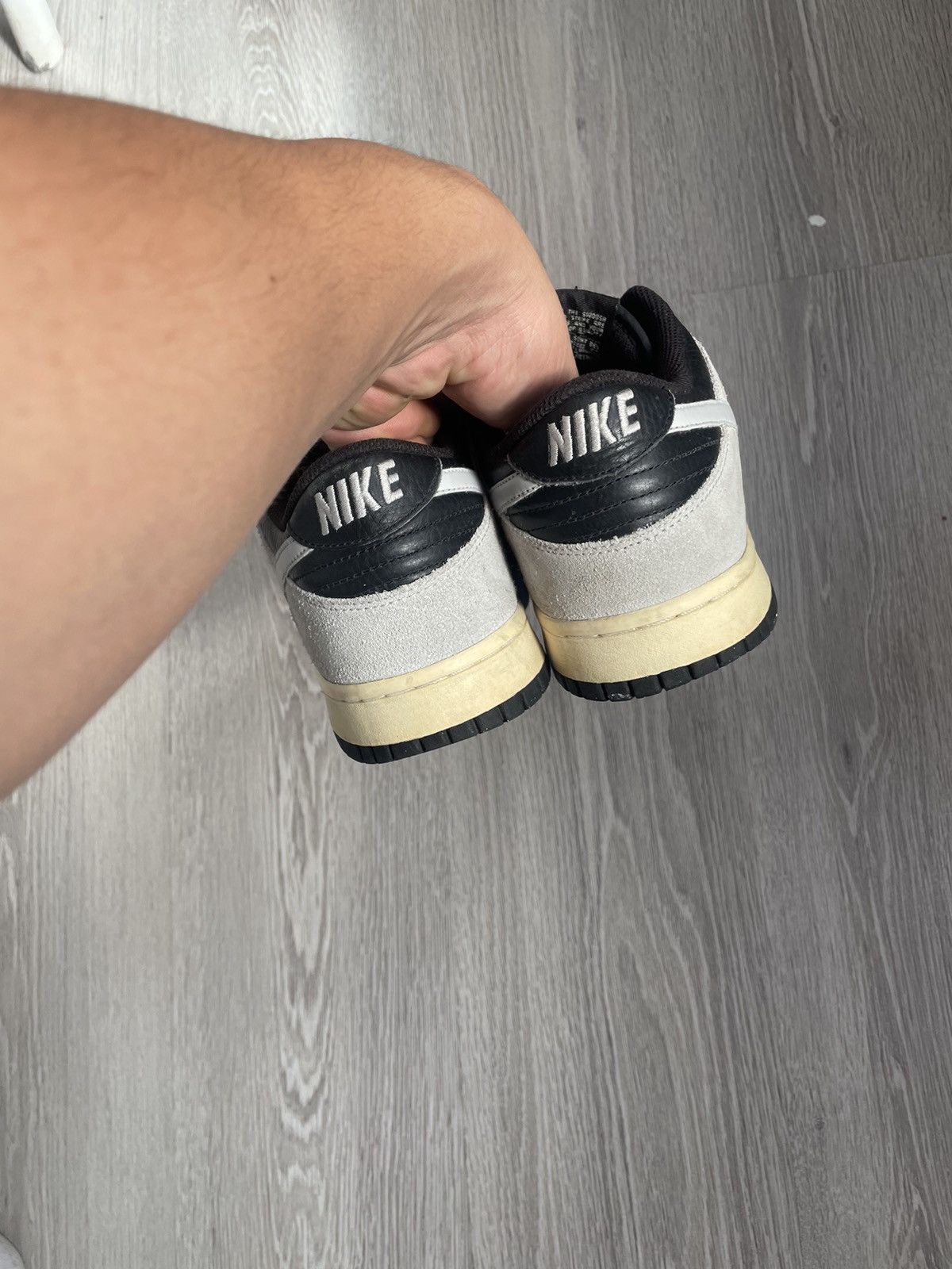 Nike 2008 Nike Dunk CL Grey Vintage 318020-003 Size US 11 / EU 44 - 4 Thumbnail