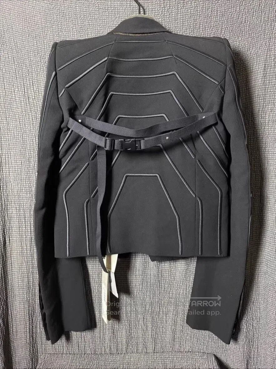 Rick Owens Rick Owens Padded Shoulder Short Blazer. Size S / US 4 / IT 40 - 2 Thumbnail