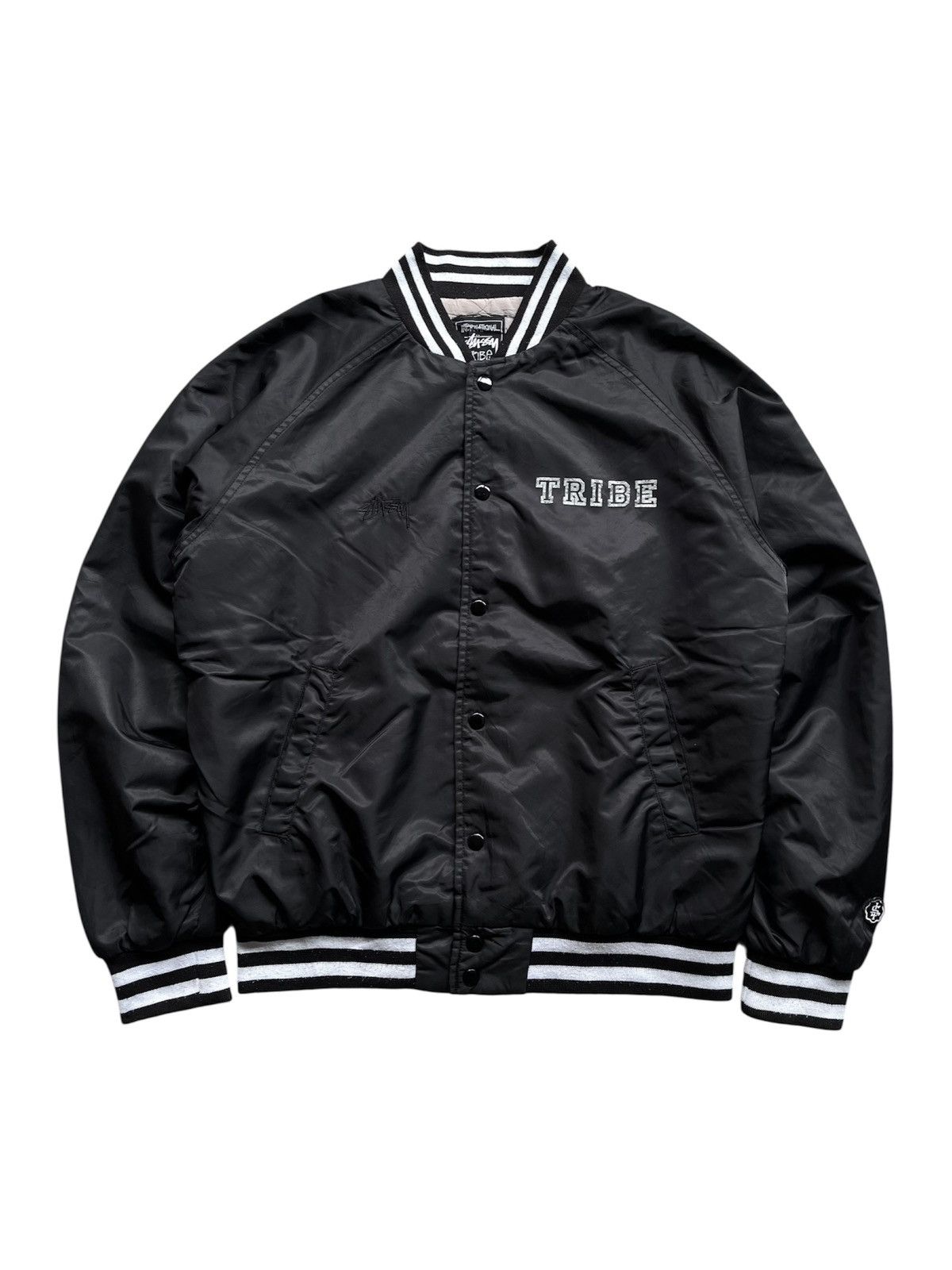 Stussy Vintage Stüssy Varsity Nylon Jacket Size US M / EU 48-50 / 2 - 2 Thumbnail