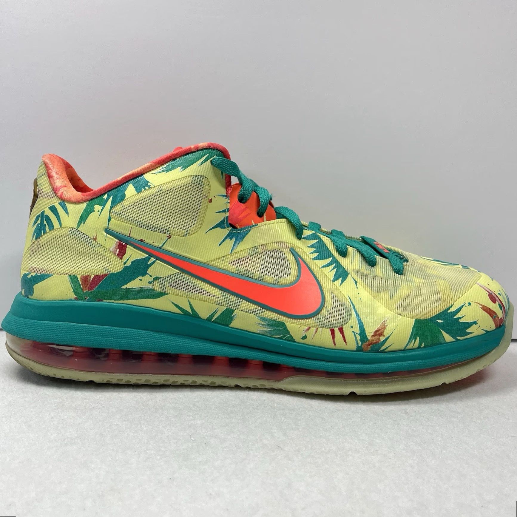 Nike Nike LeBron 9 Low LeBronold Palmer Sneakers Men 12.5 Green DO9355-300 2022 Low Top Athletic ShoesVU Size US 12 / EU 45 - 2 Thumbnail