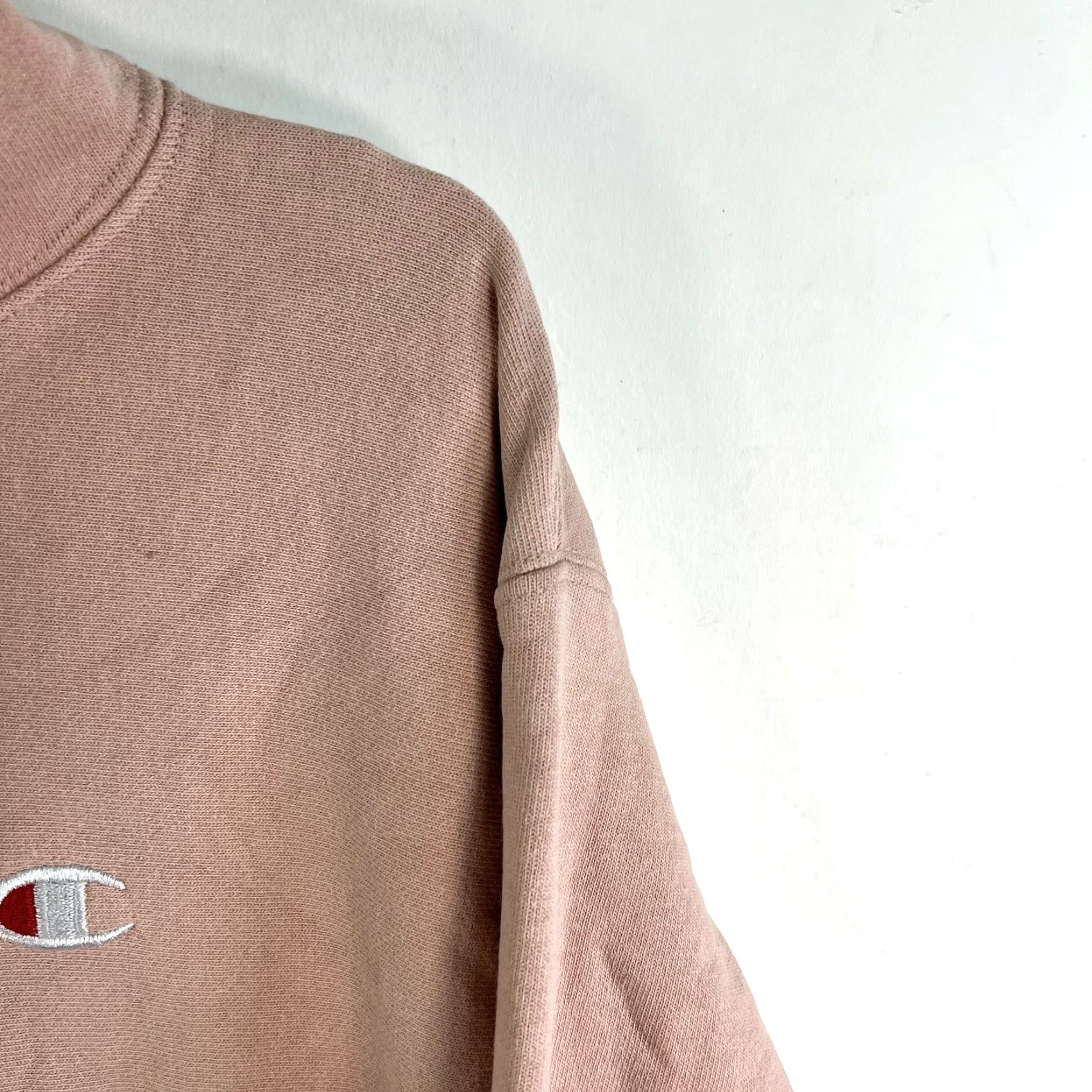 Champion VINTAGE Champion Reverse Weave Hoodie Shirt Mens M Pink 90s Sports Pullover Reversible Size US M / EU 48-50 / 2 - 2 Thumbnail