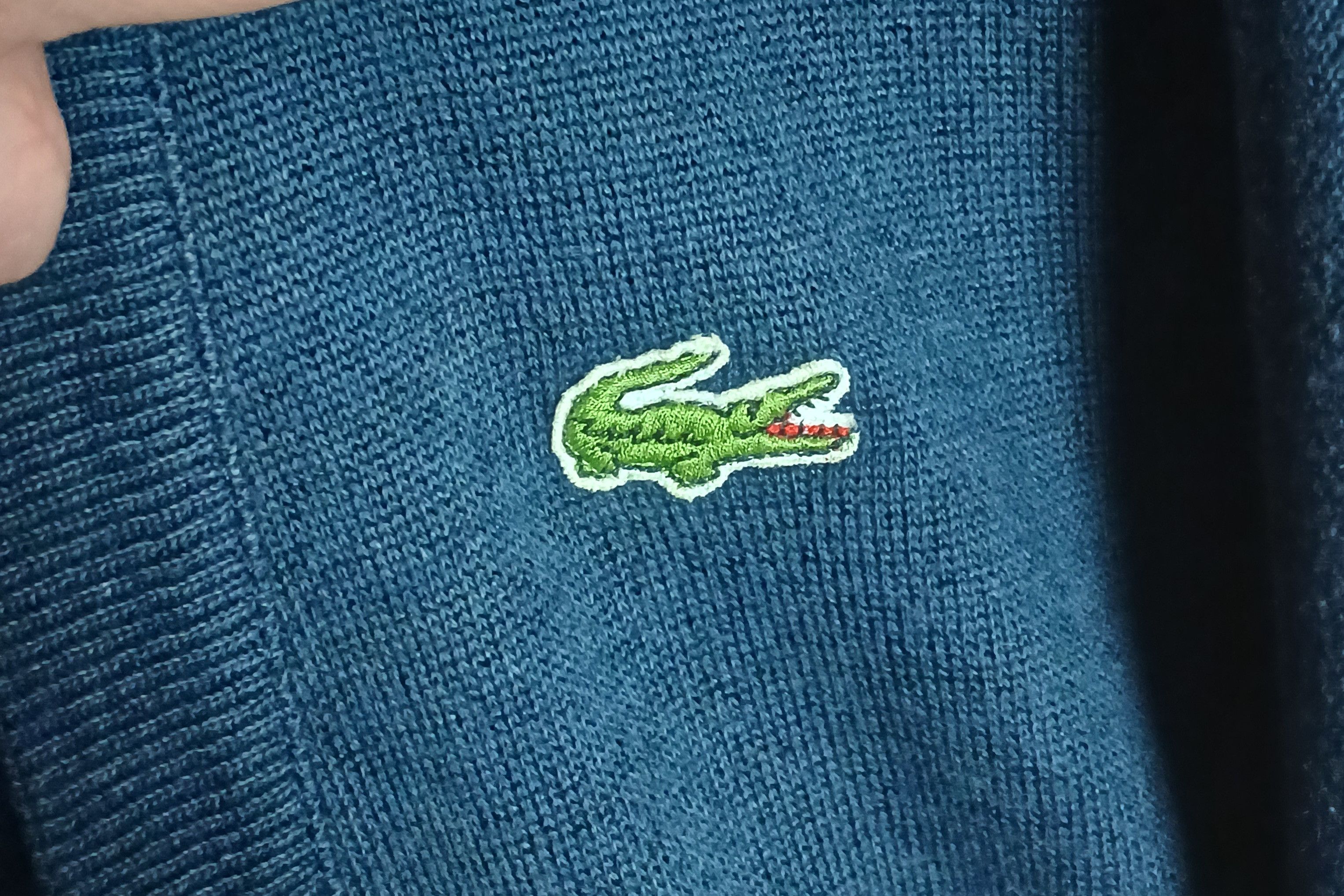 Lacoste Lacoste Cardigan Knit Sweater Size US XXL / EU 58 / 5 - 3 Thumbnail