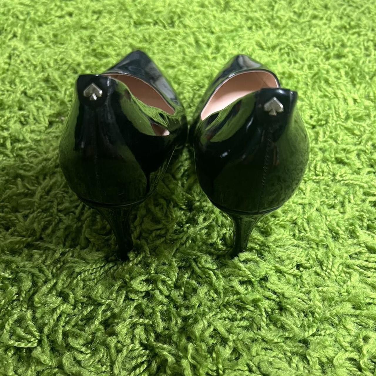 Kate Spade Women's Kate Spade Black Patent Leather Pointed Toe Pumps. Size US 9 / IT 39 - 5 Thumbnail