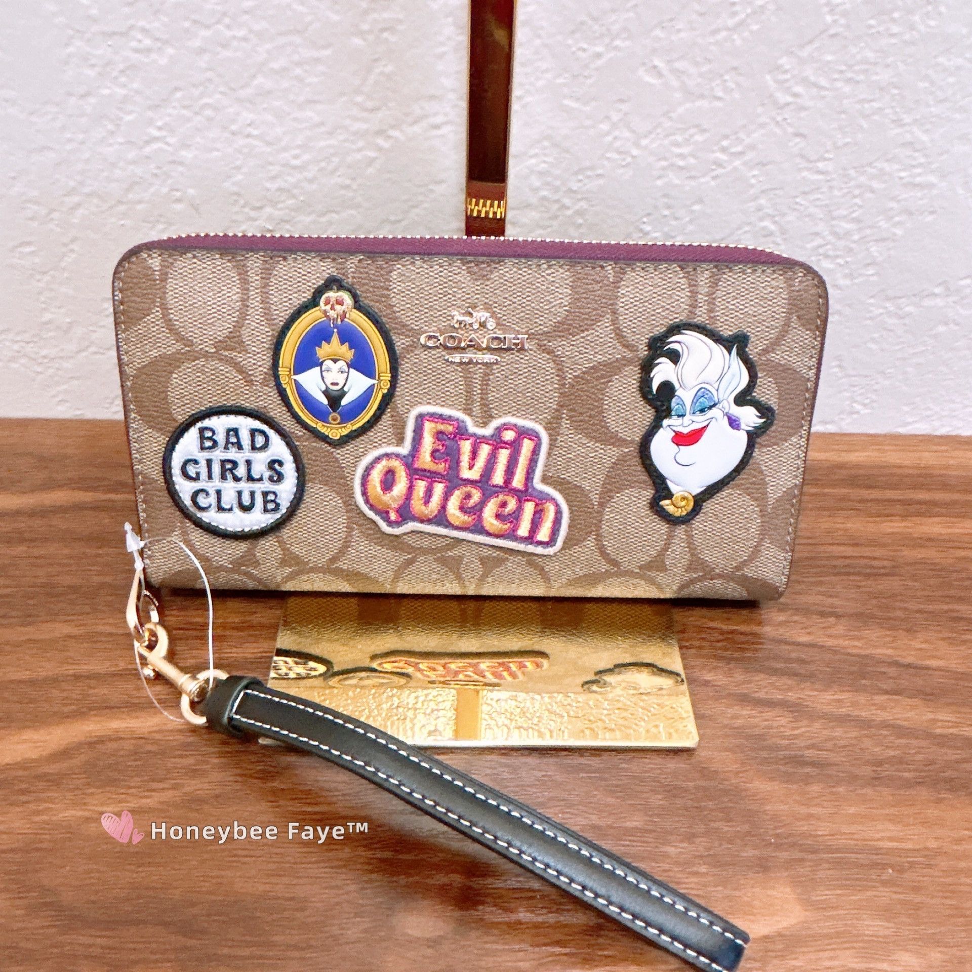 Coach Disney X Coach CC336 Long Zip Around Wallet Size ONE SIZE - 1 Thumbnail