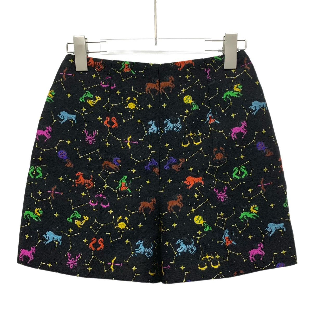 Dior Dior Black Full-Print Constellation Pattern Shorts K26WX Size 26" / US 2 / IT 38 - 1 Thumbnail