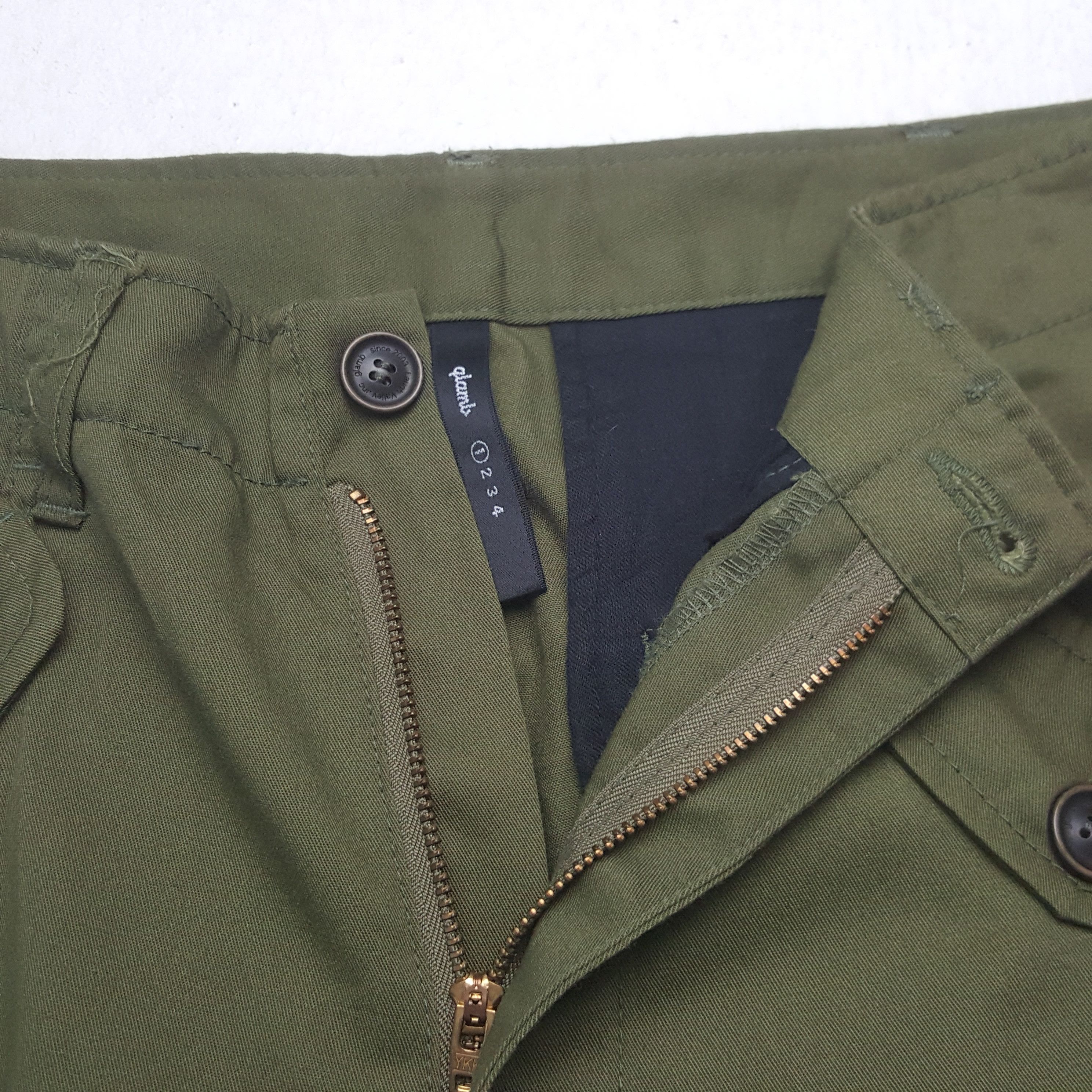 Japanese Brand Vintage Glamb Military Style Cargo Pants RR8 Size US 31 - 7 Thumbnail