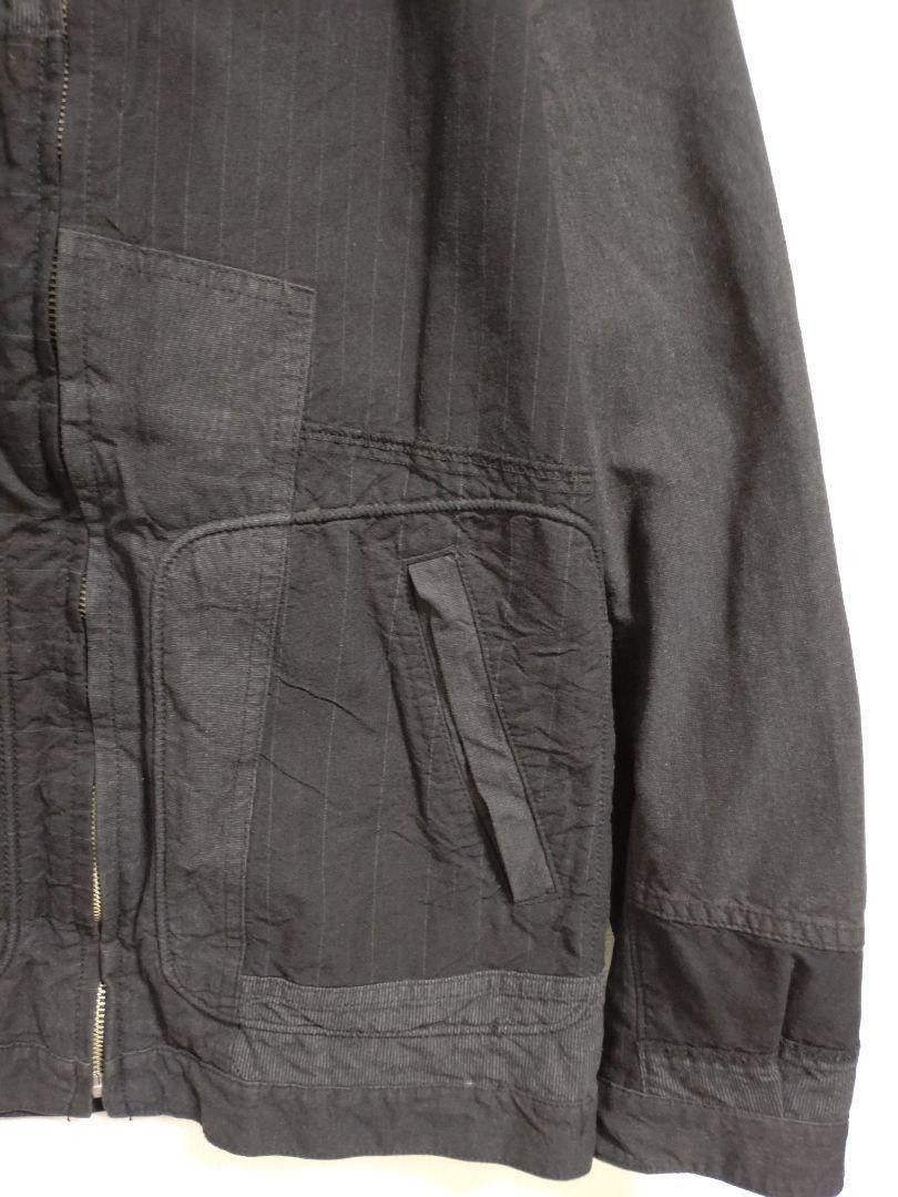 Comme des Garcons Rare AD2015 Reconstructed Patchwork Boxy Jacket Size US XS / EU 42 / 0 - 5 Thumbnail