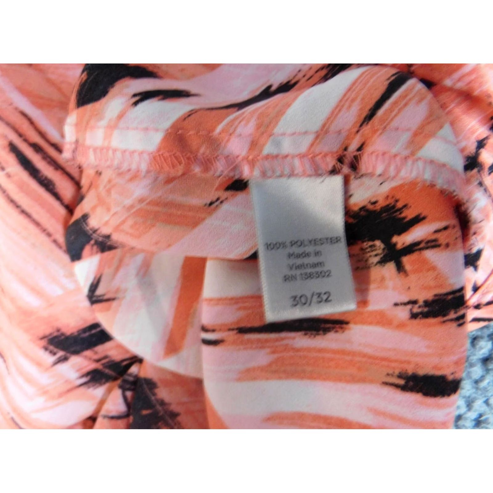 Avenue Avenue Blouse Shirt Womens Cap Sleeve Collar Pullover Orange 30 Floral Ruffle Stretch Casual Ladies Regular Size 4XL / US 24-26 - 7 Thumbnail