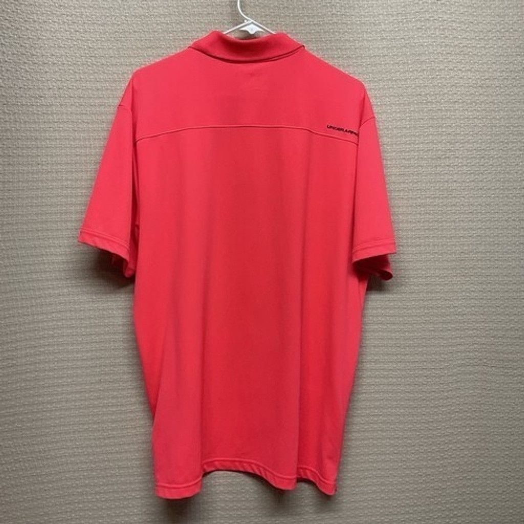 Under Armour Under Armour Heat Gear Short Sleeve Polo Shirt Men Size XL Size US XL / EU 56 / 4 - 6 Thumbnail