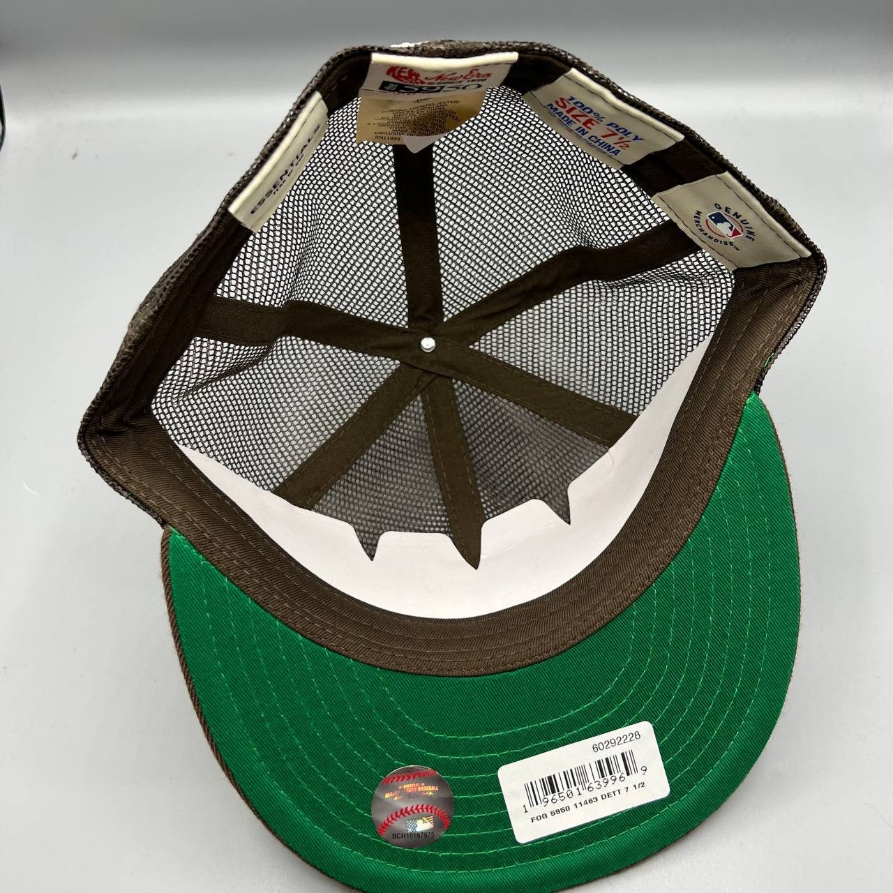 New Era Fear of God 7 1/2 59Fifty New Era Mesh Hat Fitted FOG Jordan Size ONE SIZE - 4 Thumbnail