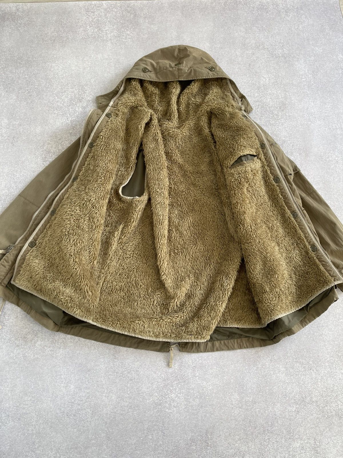 Gap Vintage GAP Military Fur Lined Fishtail Parka Jacket Coat Size US L / EU 52-54 / 3 - 10 Thumbnail