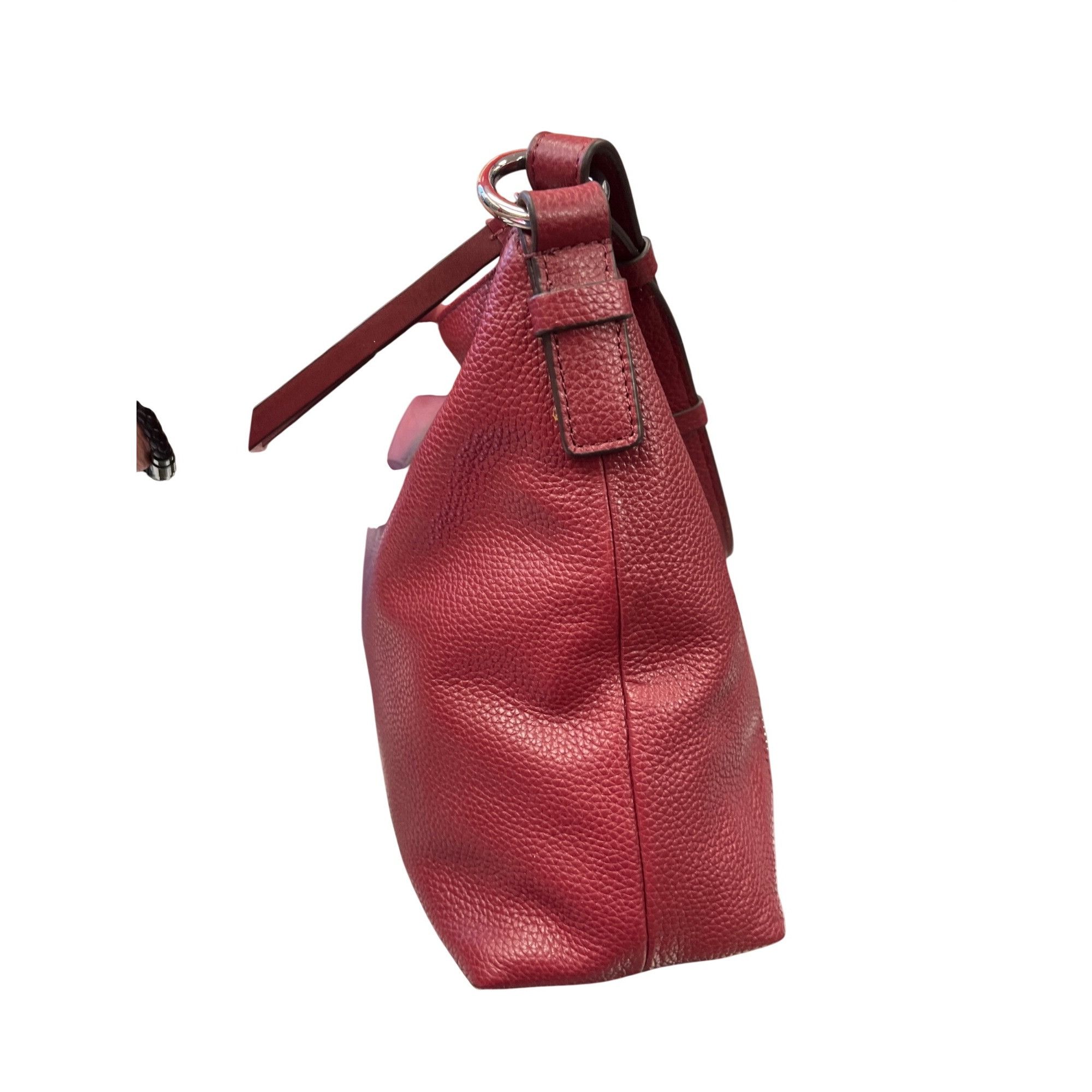 Other Radley London wms maroon silver leather shoulder handbag SKU Size ONE SIZE - 10 Thumbnail