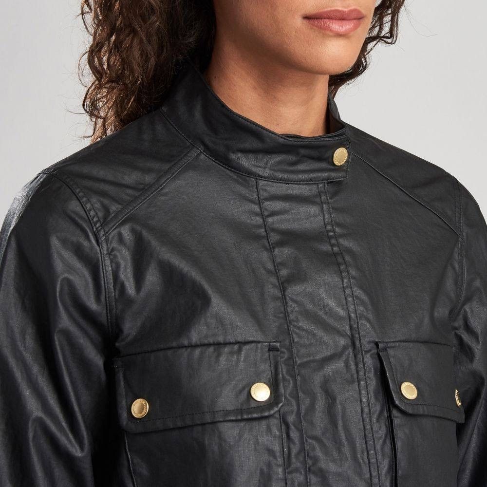 Barbour Barbour International Trackrace Casual Women's Jacket, UK10 Size M / US 6-8 / IT 42-44 - 22 Thumbnail