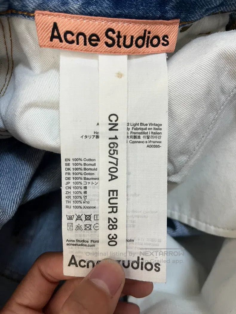 Acne Studios Acne Studios FW22 denim series classic fit loose high-wais Size 30" / US 8 / IT 44 - 2 Thumbnail