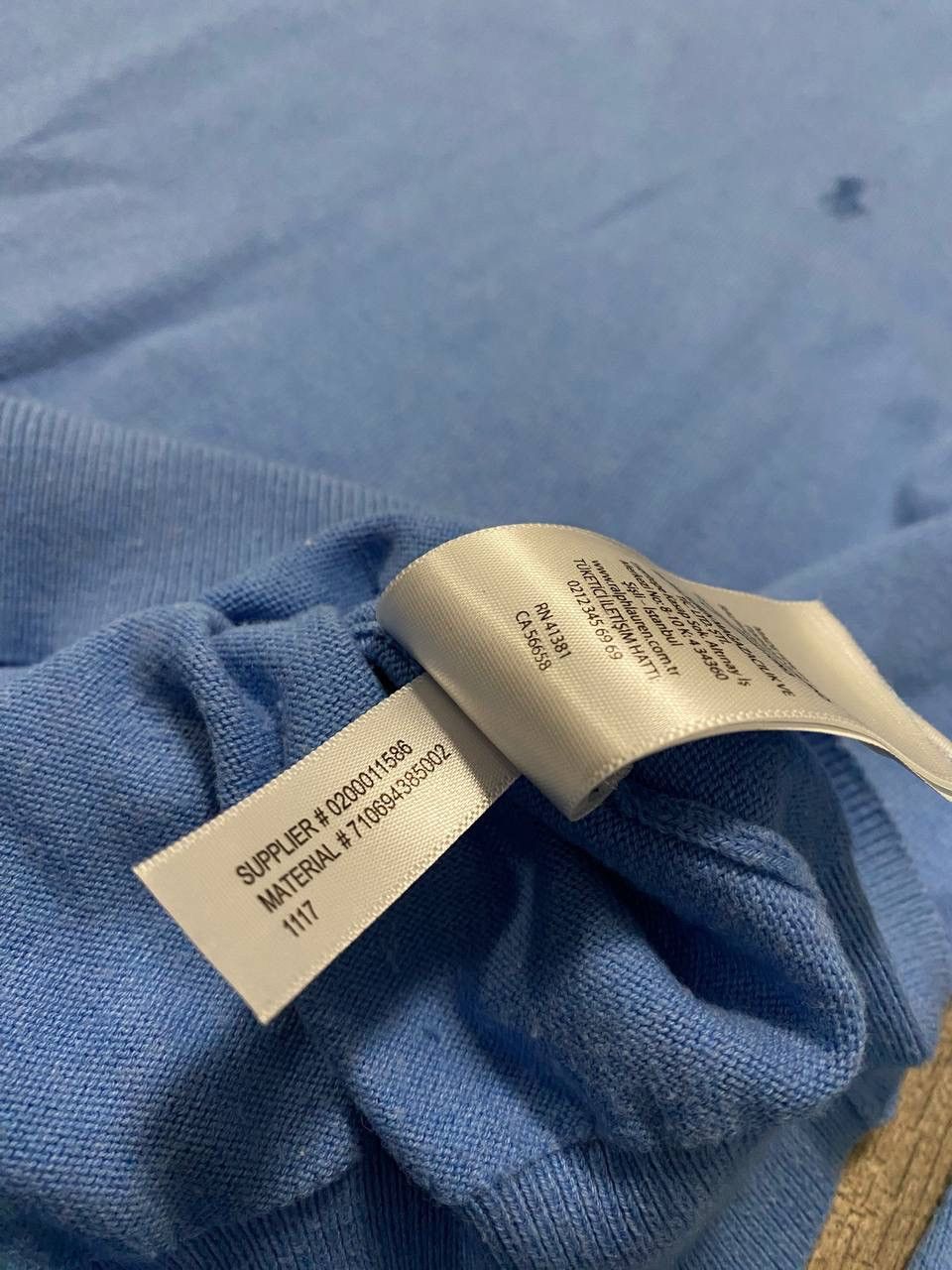 Polo Ralph Lauren Vintage Polo Ralph Lauren Knit Crew Neck Light Sweaher Blue Size US M / EU 48-50 / 2 - 5 Thumbnail