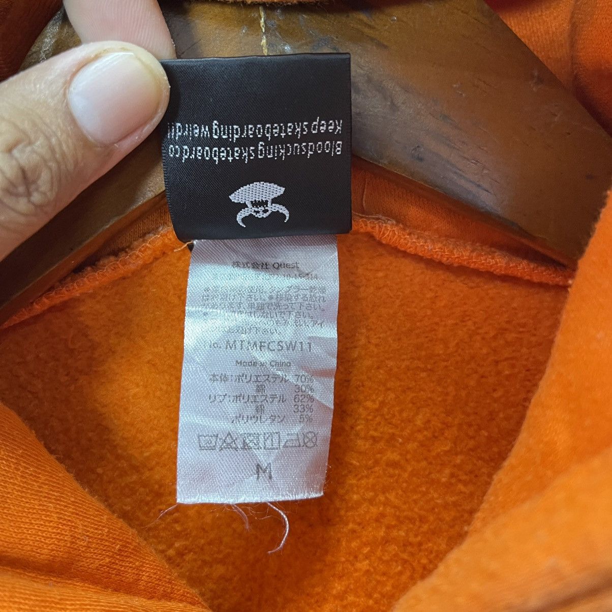 Toy Machine Toy Machine Skate Devil Graphic Orange Hoodie Pullover Size US M / EU 48-50 / 2 - 8 Thumbnail