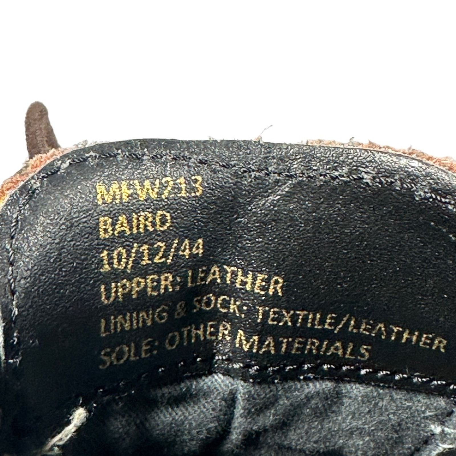 Frank Wright Frank Wright Baird Derby Dress Shoes Brown Wingtip Brogue 12 Size US 12 / EU 45 - 7 Thumbnail
