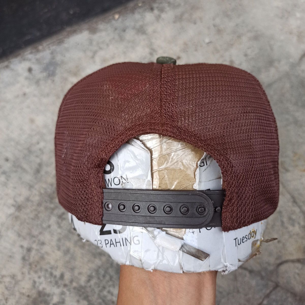 14th Addiction Distressed camo visor Beach ball 58 Size ONE SIZE - 5 Thumbnail