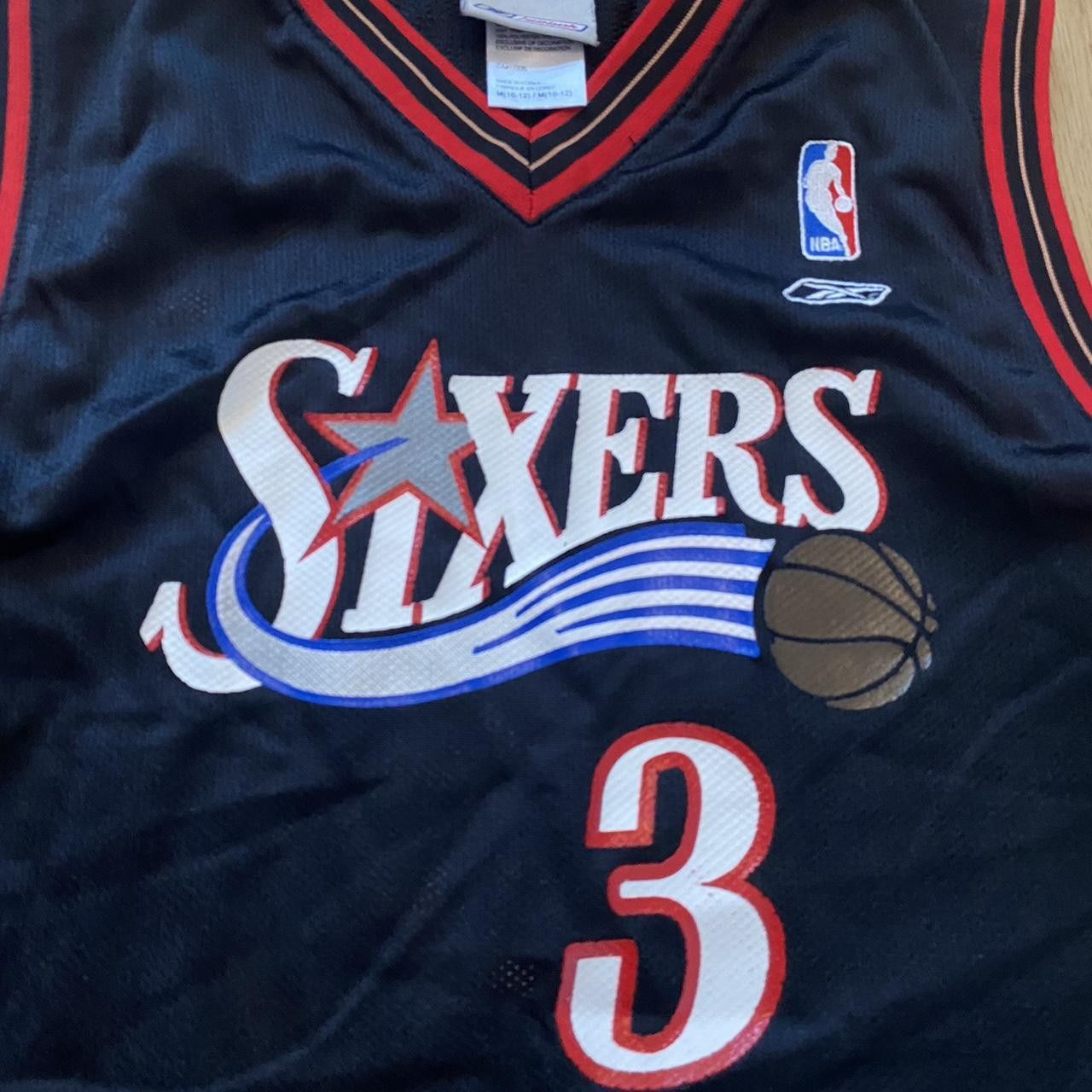 Reebok Reebok Philadelphia 76ers Allen Iverson black Size US XXS / EU 40 - 3 Thumbnail