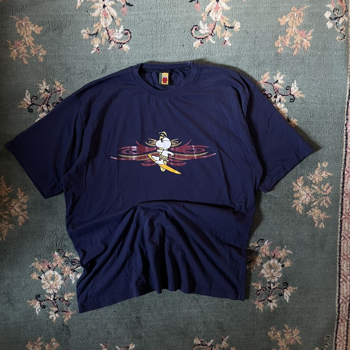 Peanuts RARE Vintage Peanuts Surf 90s Tee Size US L / EU 52-54 / 3 - 1 Thumbnail