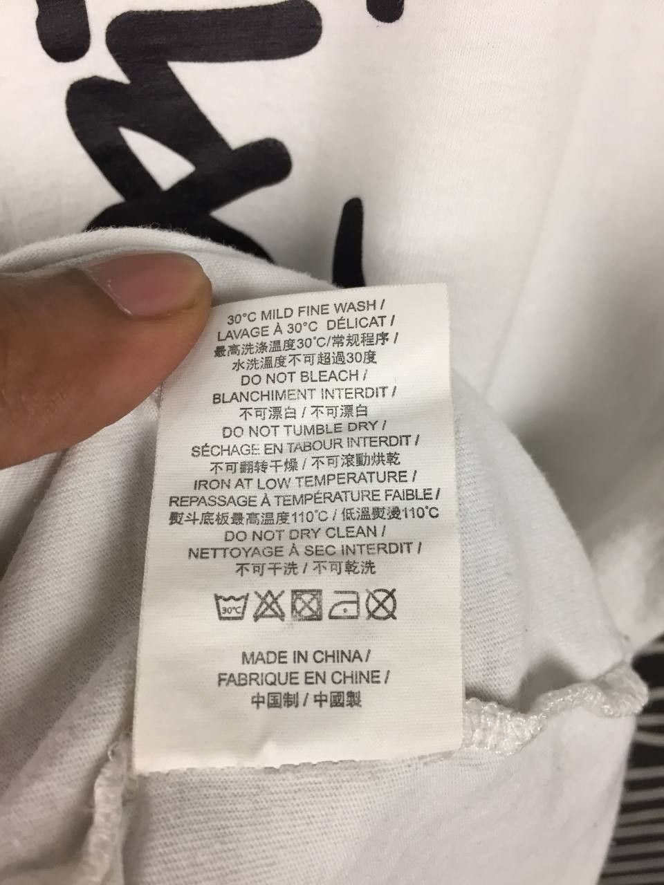 agnes b. SPORT b. Paris by Agnes b. We Live With Music Quote Tee Size US M / EU 48-50 / 2 - 16 Thumbnail