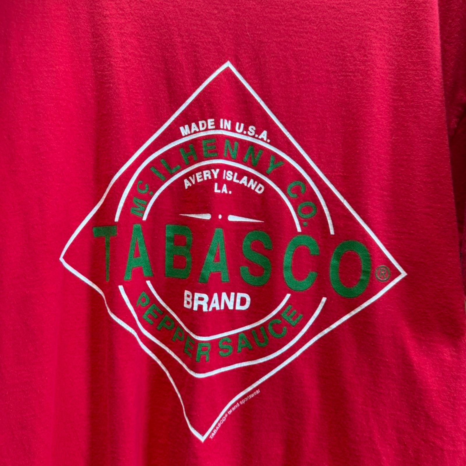 Vintage Vintage 90s Tabasco Hot Sauce Food T-Shirt Size US L / EU 52-54 / 3 - 3 Thumbnail