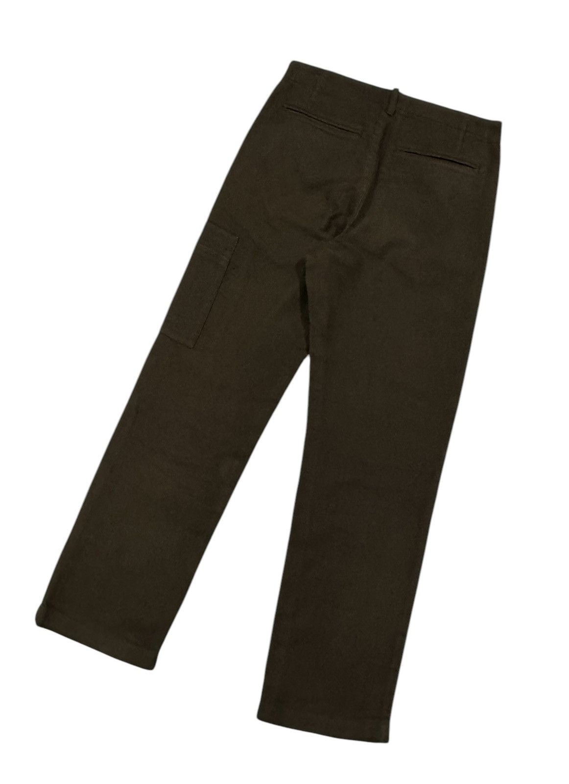 Vintage × Yohji Yamamoto Vtg🔥A.A.R Yohji Yamamoto Single Cargo Pocket Moleskin Pant Size US 30 / EU 46 - 17 Thumbnail