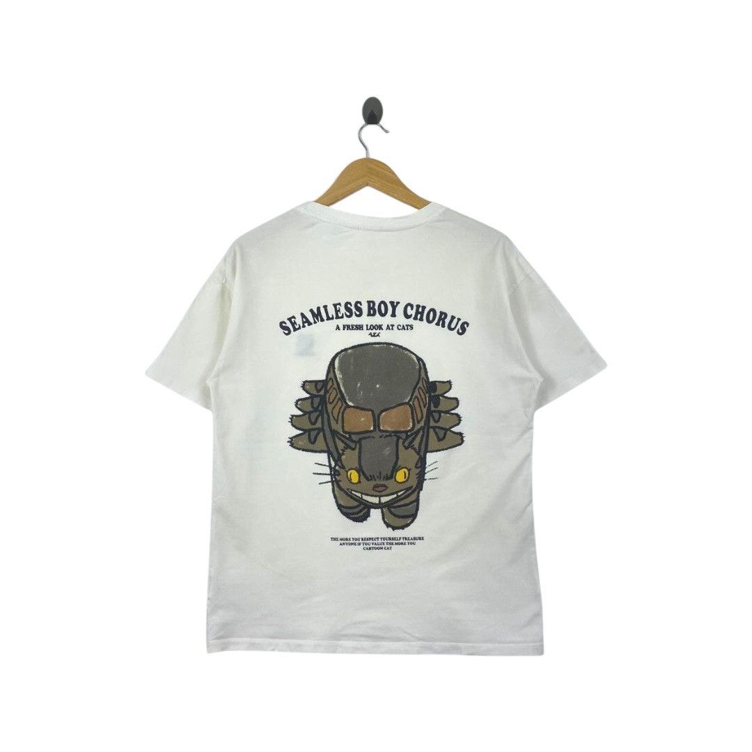 Vintage Vintage MY NEIGHBOR TOTORO Hayao Miyazaki Catbus Tee Shirt Size M / US 6-8 / IT 42-44 - 1 Thumbnail