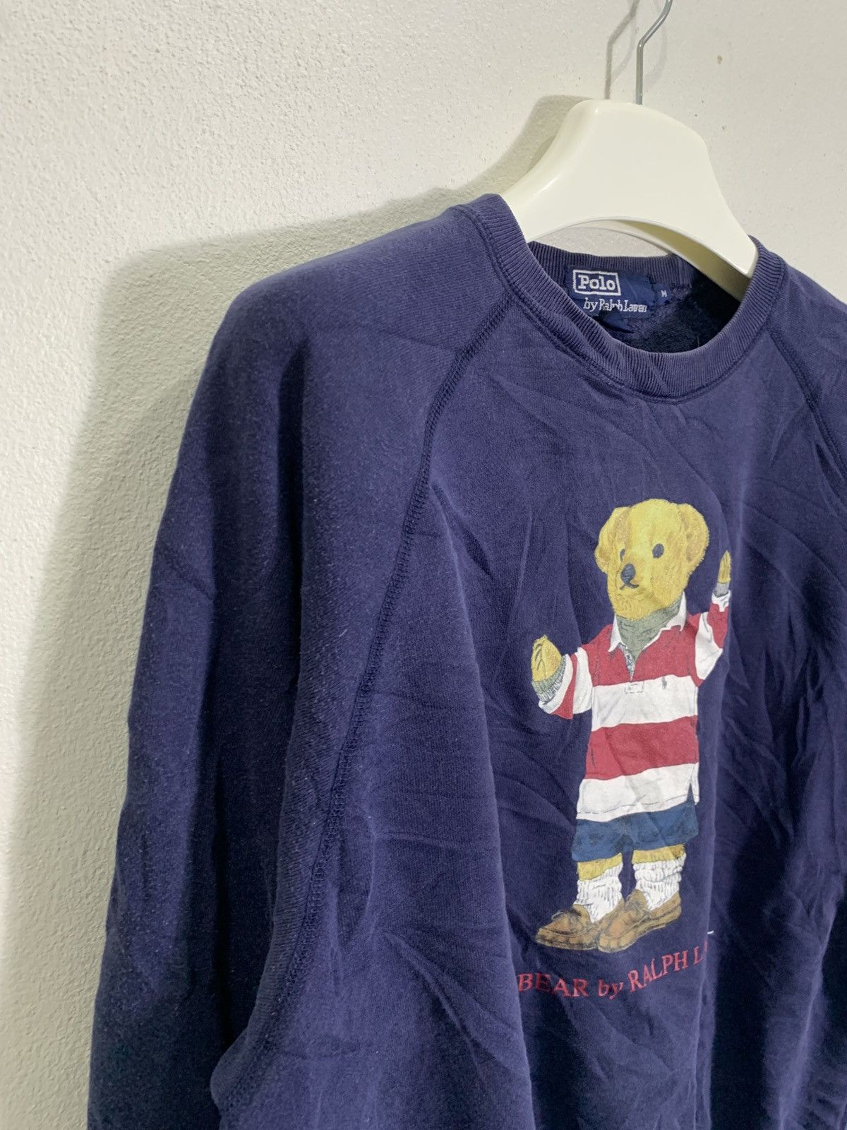 Vintage Vintage 1990 Polo Bear By Ralph Lauren pull Over Sweatshirt Size US M / EU 48-50 / 2 - 6 Thumbnail