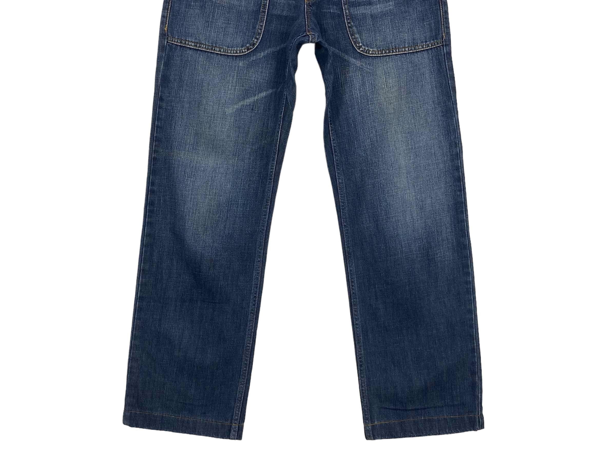 Global Work Baker Pocket Loose Jeans Size US 31 - 6 Thumbnail