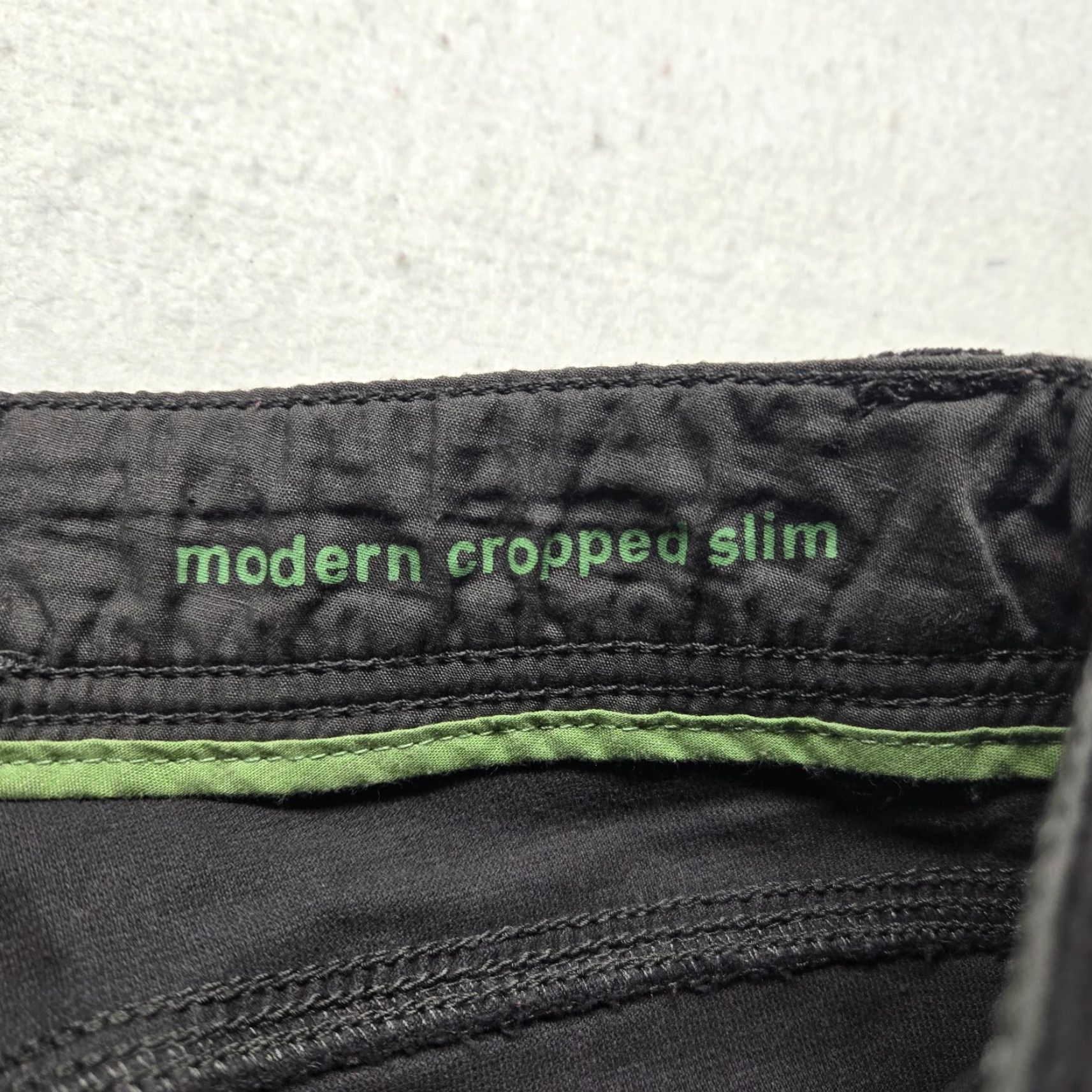 Vintage SONOMA Pants Chino Slim Mid Rise Black 6 Adult Pockets Button Classic Womens Size 28" / US 6 / IT 42 - 4 Thumbnail
