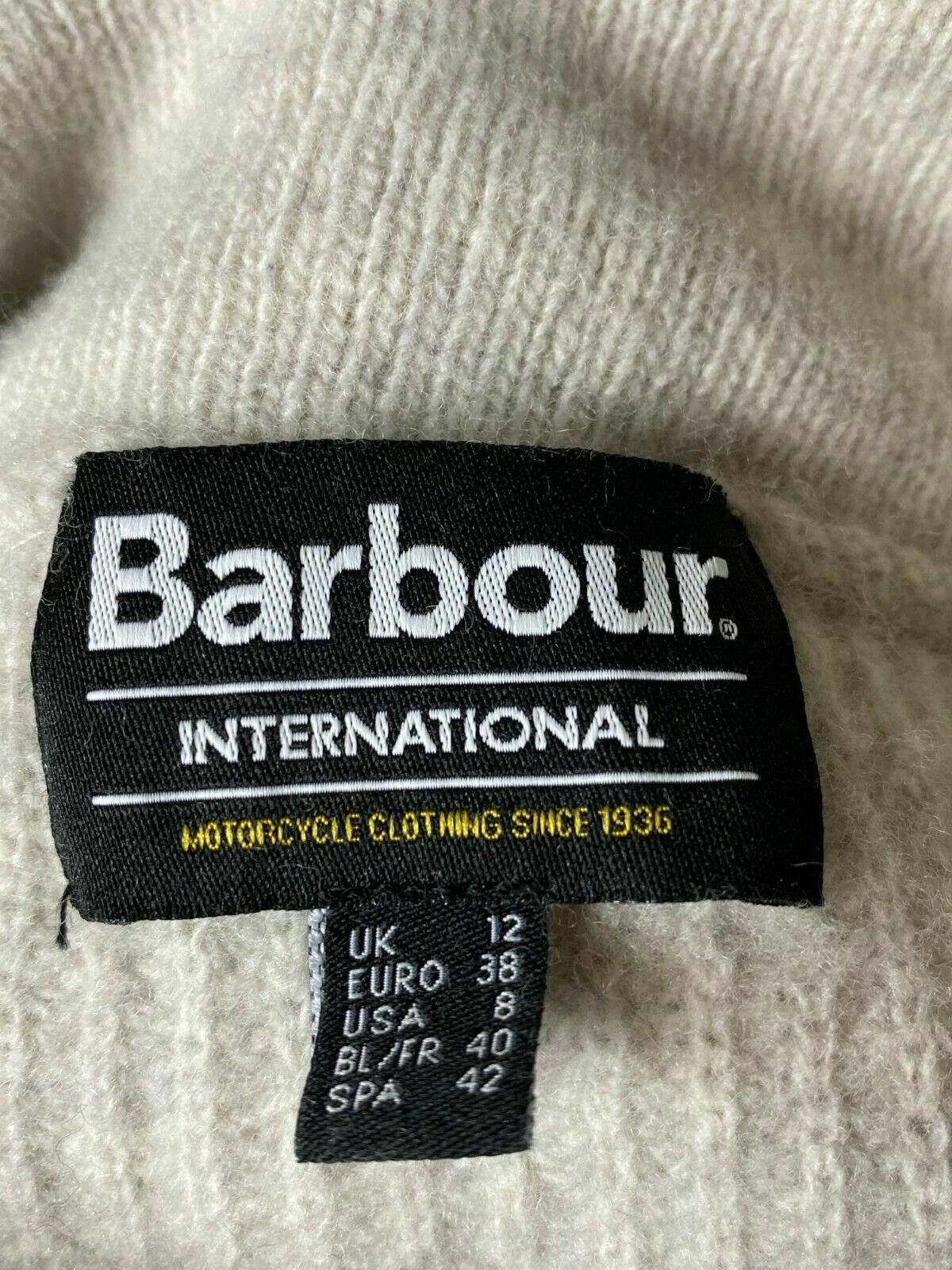 Barbour Barbour International Grey Mock Neck Wool Size USA 8 UK 12 Size M / US 6-8 / IT 42-44 - 10 Thumbnail