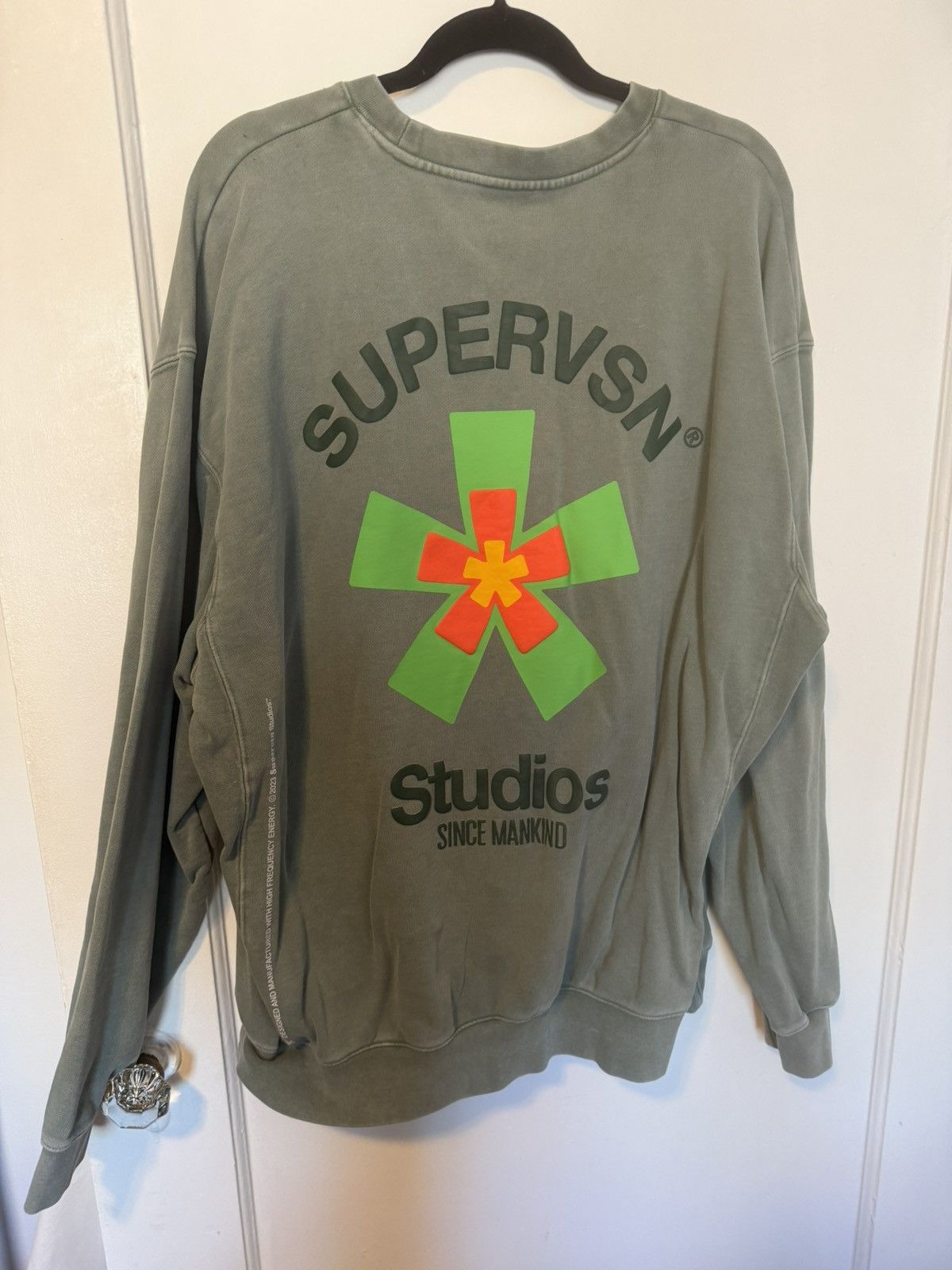 Supervsn Supervsn Energy Crewneck Size US XXL / EU 58 / 5 - 6 Thumbnail
