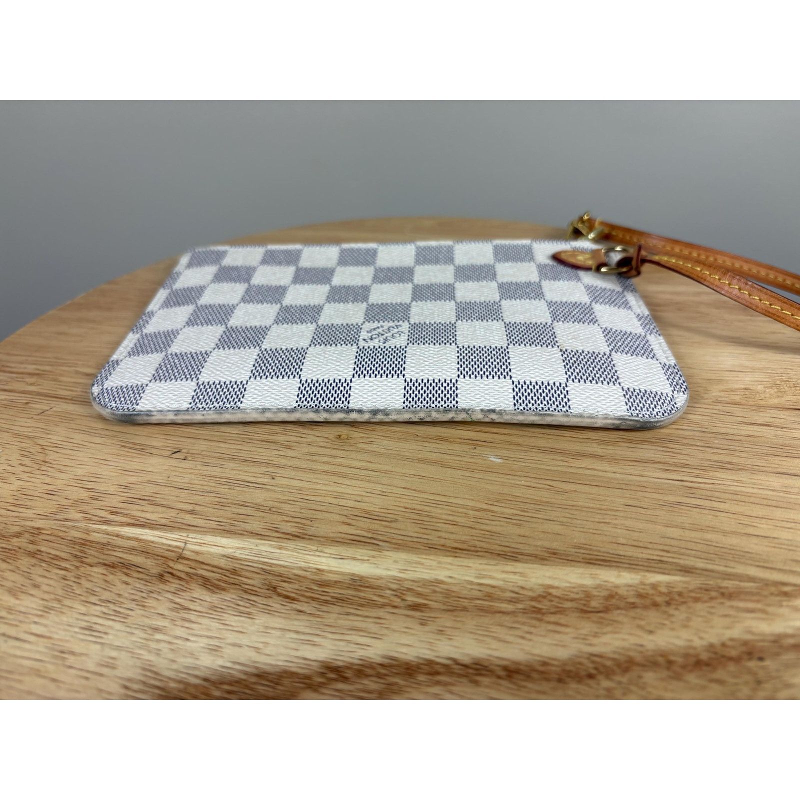 Louis Vuitton Authentic Louis Vuitton Neverfull PM Pouch Damier Azur Size ONE SIZE - 3 Thumbnail