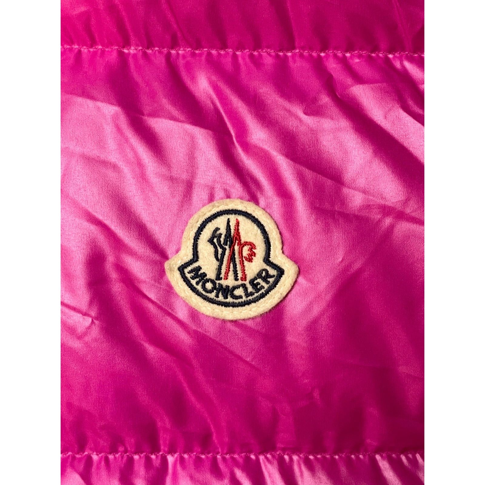 Moncler Moncler Retractable Hood Pink Vest Size XXL / US 16-18 / IT 52-54 - 2 Thumbnail