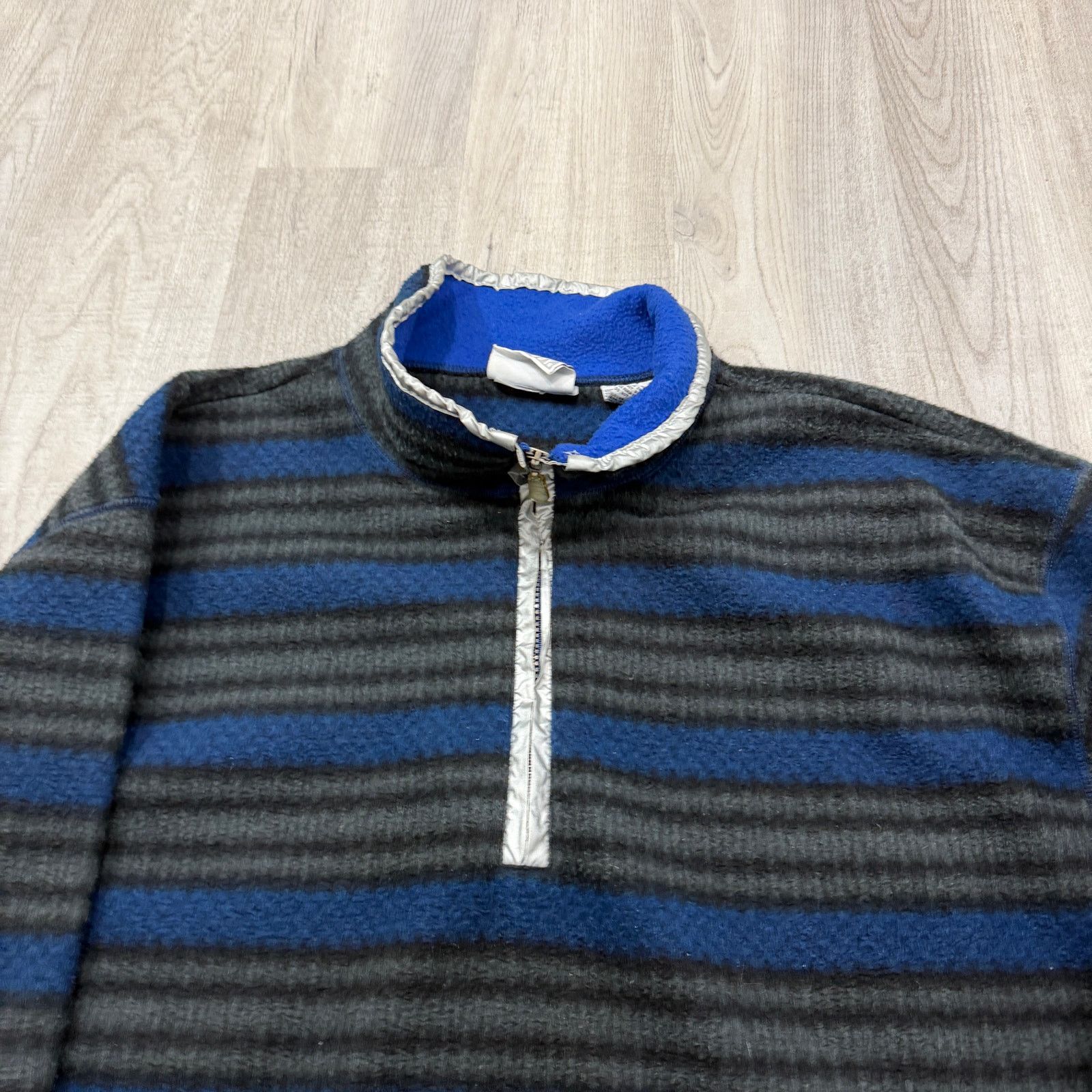 Vintage Vintage Bugle Boy 1/4 Zip Fleece Pullover Men's Extra Large Size US XL / EU 56 / 4 - 3 Thumbnail