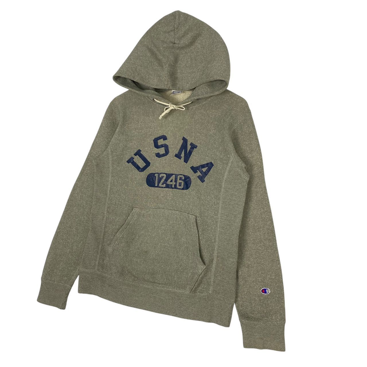 Champion Vintage 90s Champion Reverse Weave USNA Hoodie Military Size US S / EU 44-46 / 1 - 3 Thumbnail
