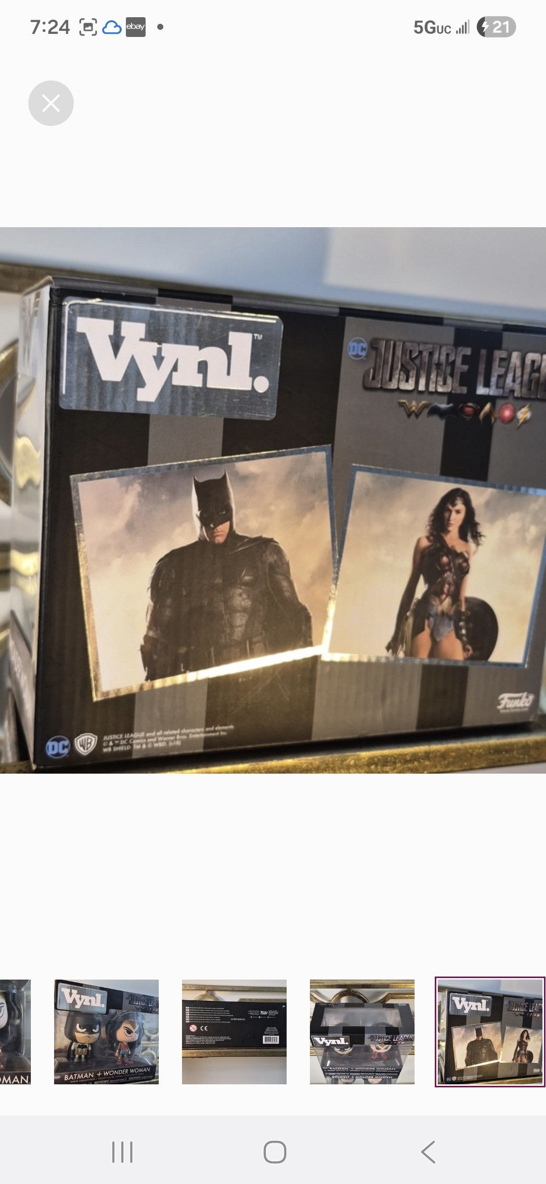 Other Funko Pop Vynl×DC Justice League Batman & WonderWoman Vinyls Size ONE SIZE - 7 Thumbnail