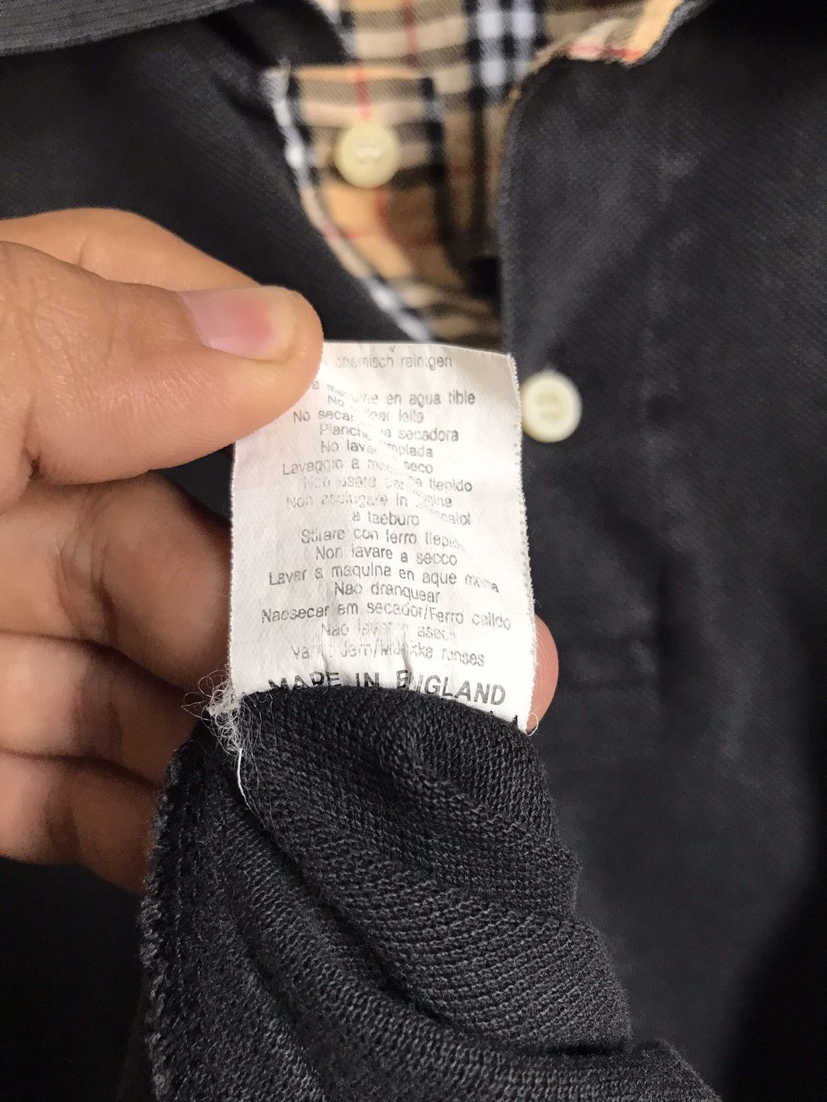Burberry 🔥 OFFER ME NOW 🔥 VTG Burberrys Nova Check Polo Colar Shirt 🔥 Size US XL / EU 56 / 4 - 11 Thumbnail