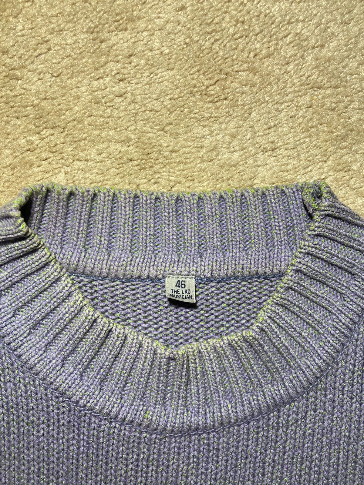 Lad Musician SS99 Lad Musician Cactus Knit Sleeveless Sweater 46 1999 90s Size US L / EU 52-54 / 3 - 5 Thumbnail