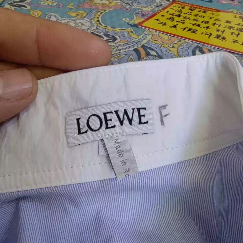 Loewe LOEWE Irregular long-sleeved shirt Size XS / US 0-2 / IT 36-38 - 2 Thumbnail