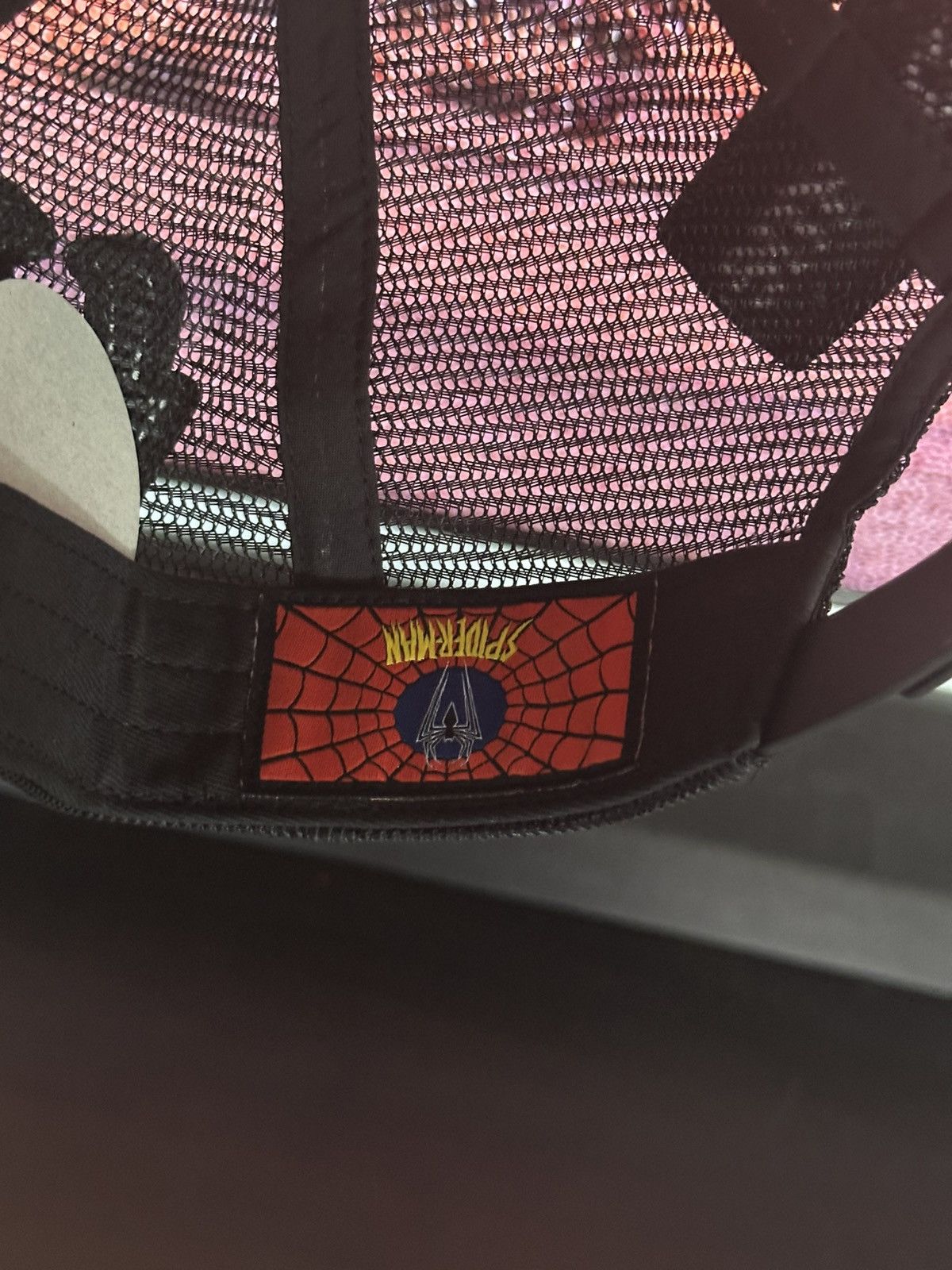 Supreme × Vanson Leathers Supreme Vanson Leathers SpiderMan Mesh Back 5-Panel Hat Size ONE SIZE - 15 Thumbnail