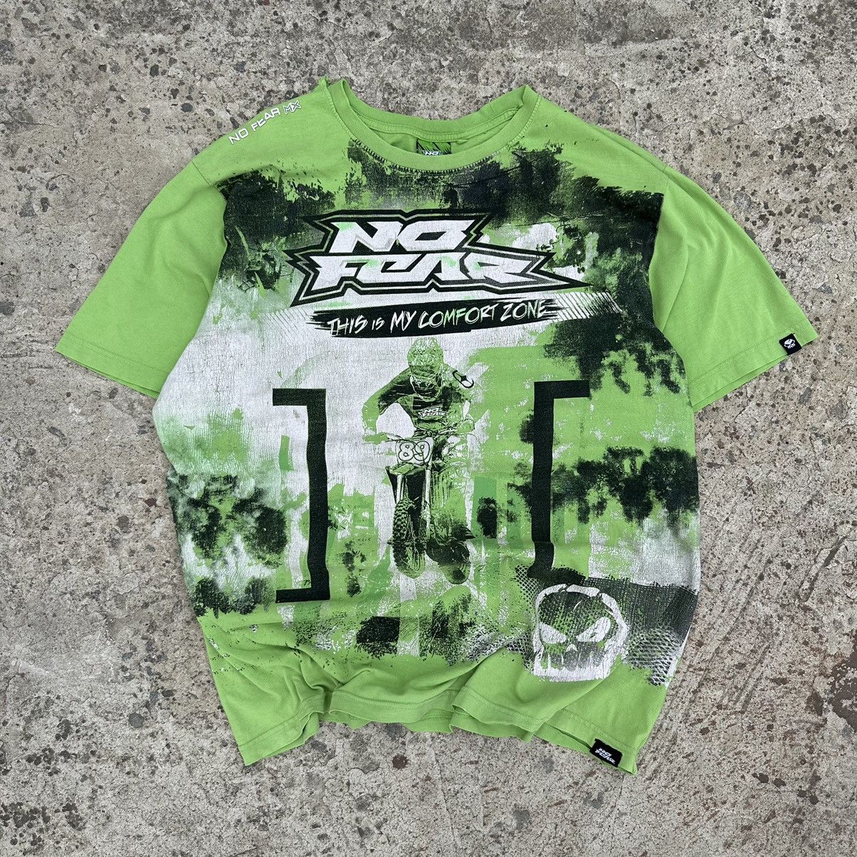 No Fear Vintage No Fear Moto T-shirts Trashed Motocross Y2K USA Size US XXL / EU 58 / 5 - 1 Thumbnail