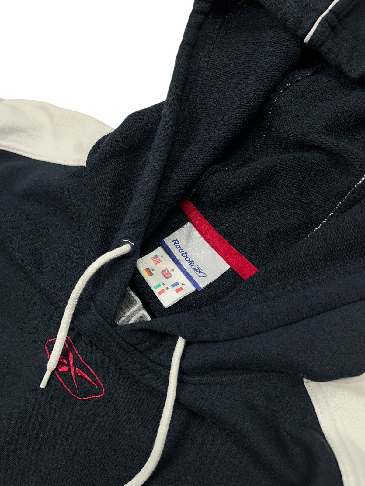 Reebok × Vintage Vintage y2k Reebok Hooded Vest Embroidered Big Logo Size US M / EU 48-50 / 2 - 4 Thumbnail