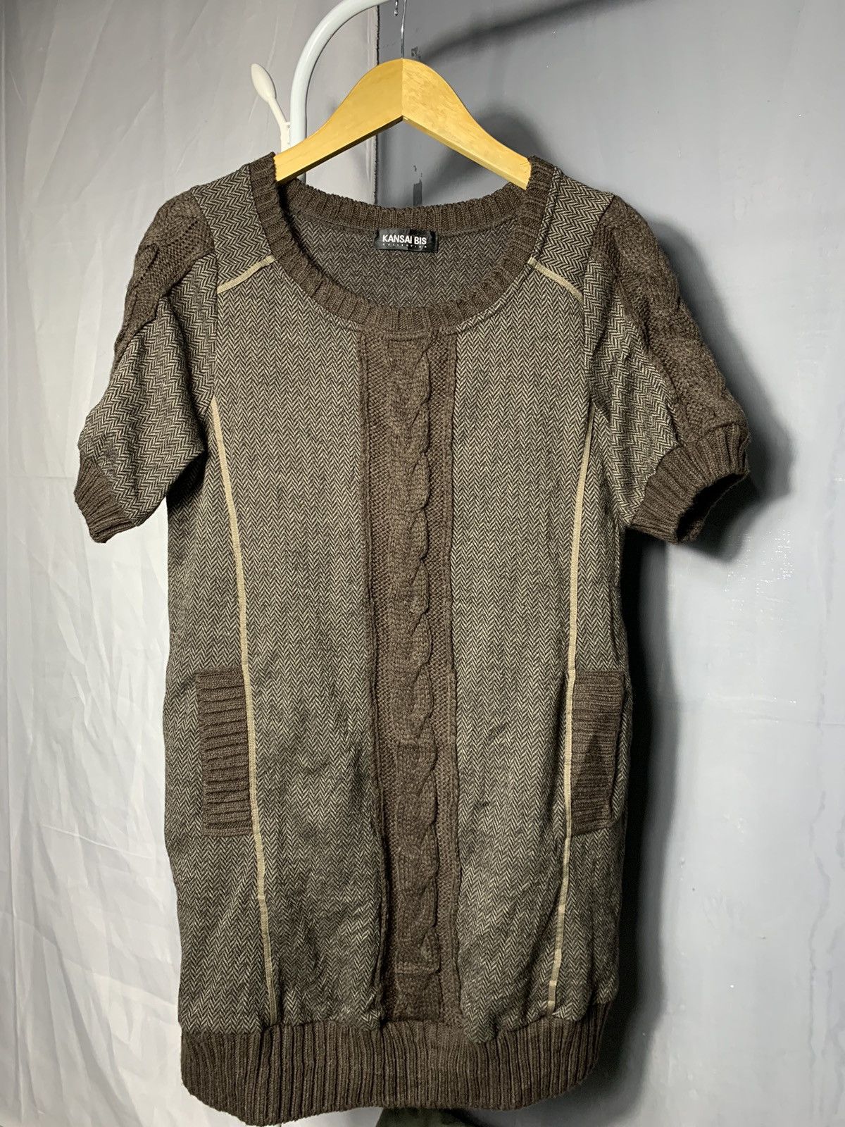Japanese Brand × Kansai Yamamoto KANSAI BIS CABLE KNITWEAR Size US L / EU 52-54 / 3 - 1 Thumbnail