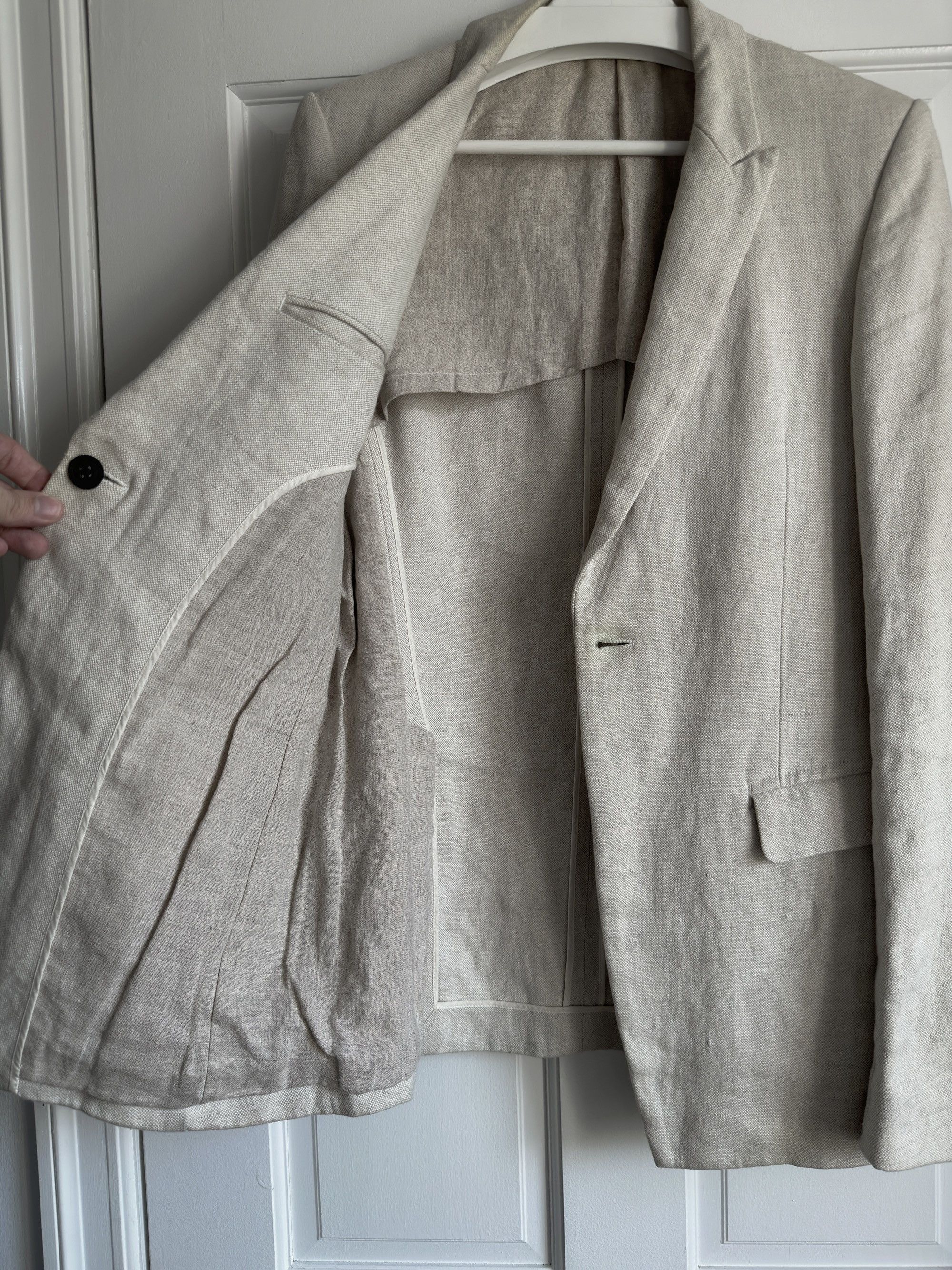The Viridi-anne Sample Hopsack Blazer Size 38R - 7 Thumbnail