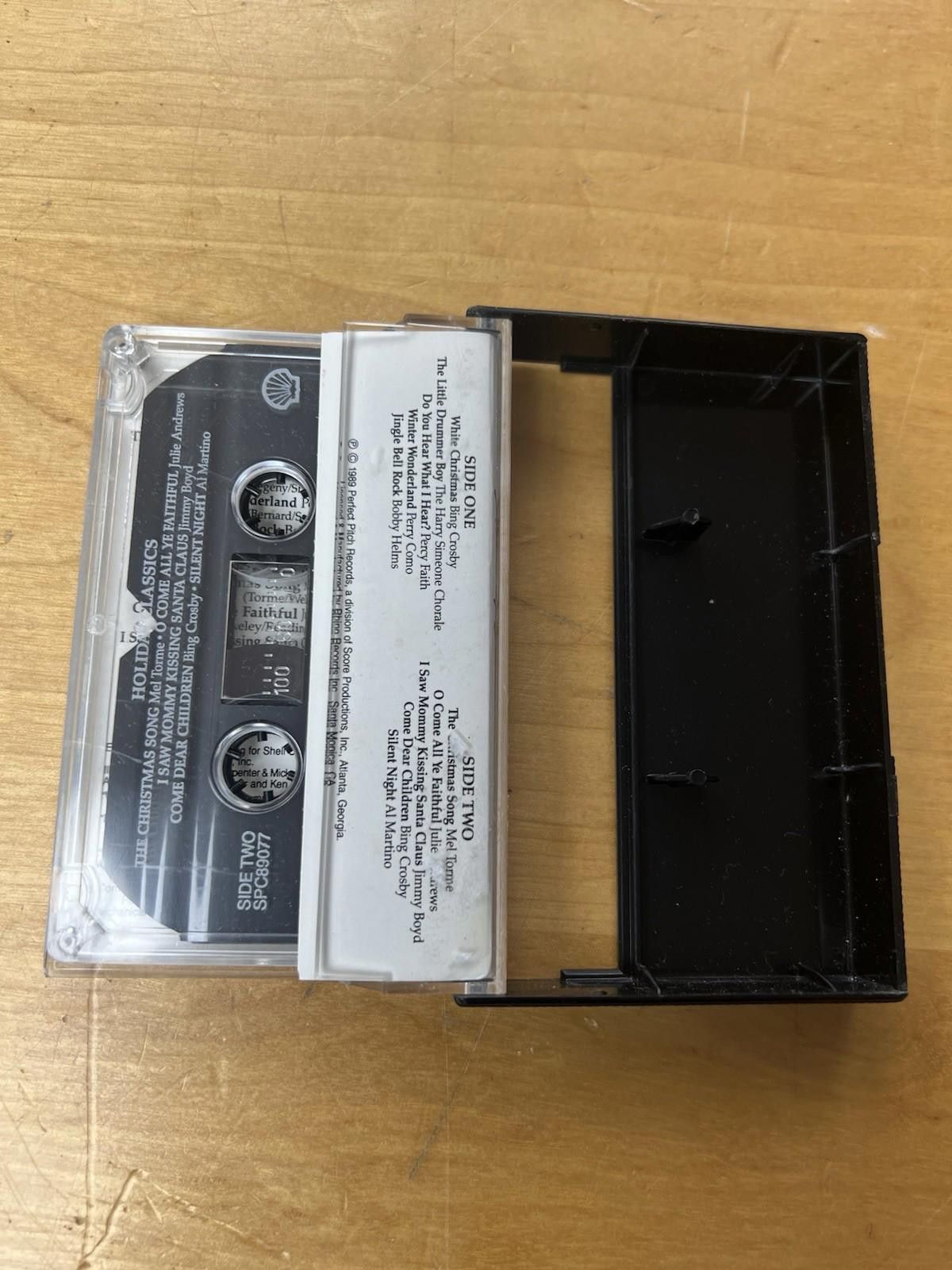 Other Holiday Classics Cassette Tape 1989 Shell Christmas Music Size ONE SIZE - 4 Thumbnail